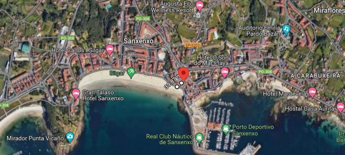 Desconectaengalicia Carlos Casas Playa Silgar 산신소 외부 사진